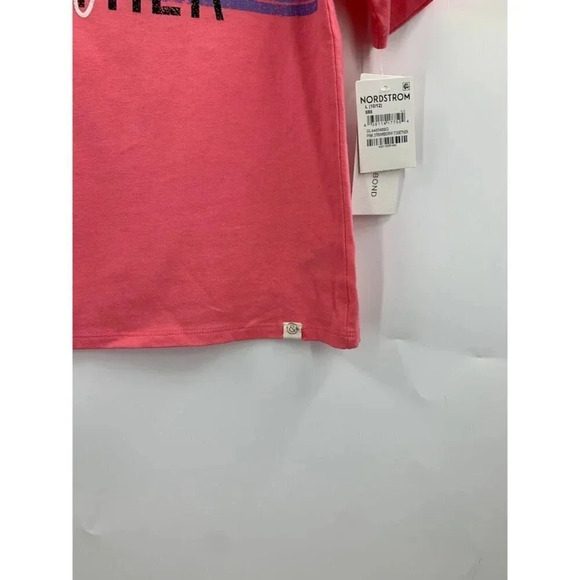 Treasure & Bond Girls Stronger Together Cotton Short Sleeve T-Shirt‎ Size XL NWT - Picture 4 of 11